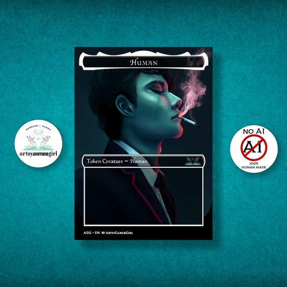 cigarette token Human Token| Cigarette Token | Trading Card Token
