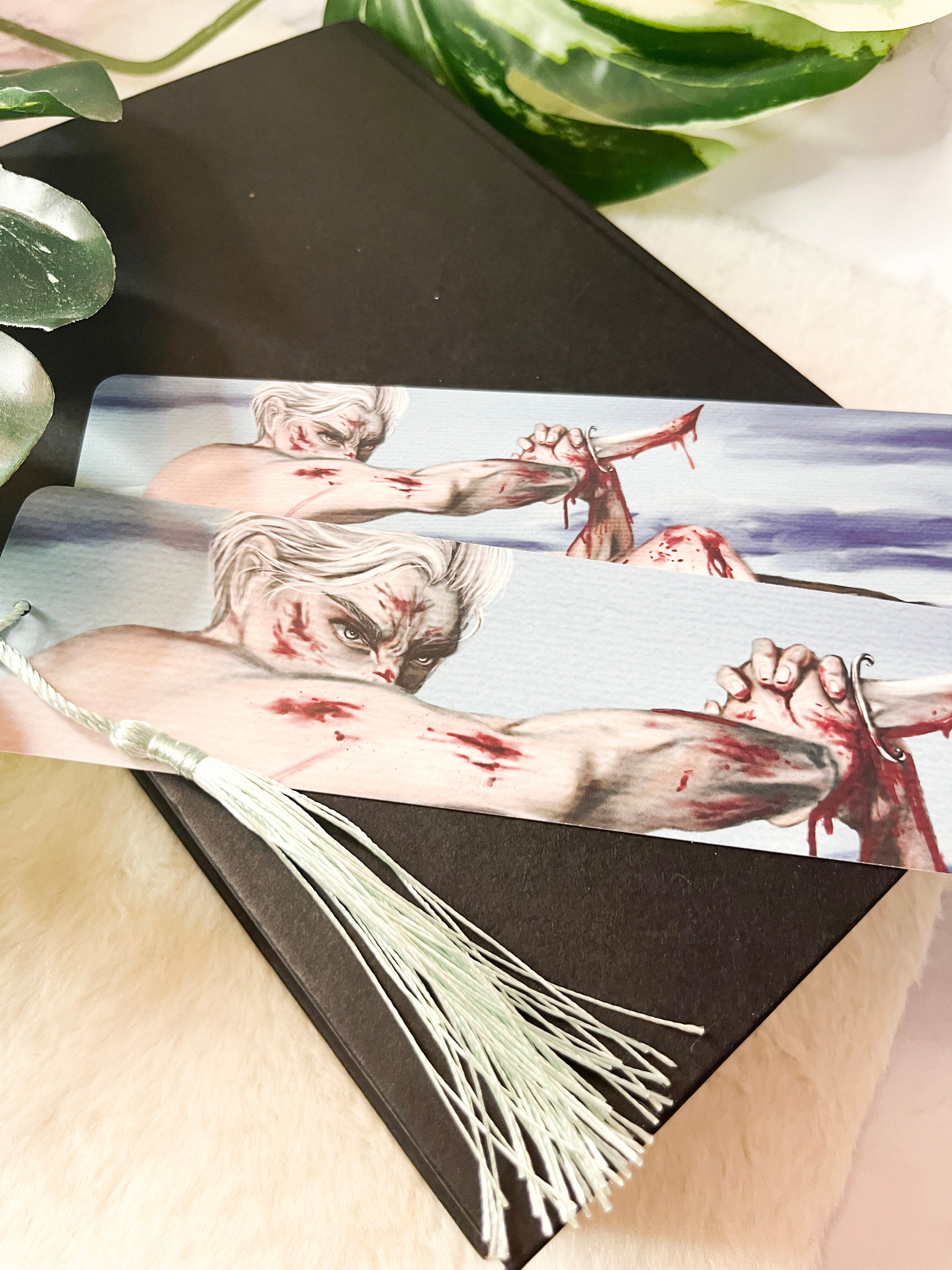 Fallen Angel Draco Bookmark | Dramione Bookmark | Dramione Merch ...