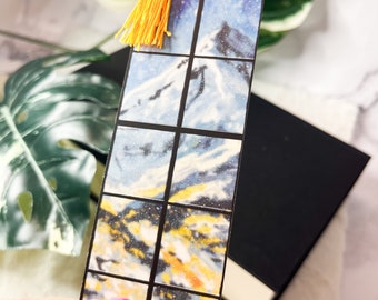 Velaris Window Double-Sided bookmark | gouache painting | Acotar | Bookish Bookmark | acotar bookmark | acotar merch | Night court bookmark