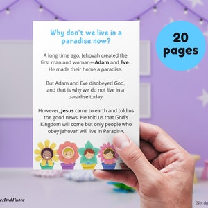 JW Kids FAQ Mini Lessons | Jehovah Witness Printable Explanations for Frequently Asked Questions w/ Questions | Teach Children About Bible