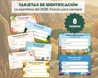 Tarjetas of mm: Felices para siempre, die regionale Assamblea von 2026 der Testigos von Jehová (8 makellose Flecken)