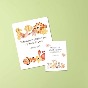 JW Kids Yeartext 2024 Cards Pack of 16 Printable Watercolor Scriptures ...