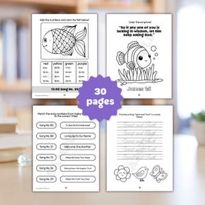 JW Kids Circuit Assembly with Circuit Overseer Activity Workbook 2025-26 Worship With Spirit Truth 30 page PDF digital download printable Bible activity activities word puzzles coloring pages scripture fill-ins Jehovah Witness children ages 5-12 family worship meeting preparation assembly season kids engagement spiritual growth education homeschool religious Christian activities instant download print home congregation assembly program circuit overseer visit materials JW families gift baptism