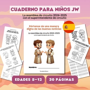 JW Crianças (5-12 anos) Portense de uma maneira digna das boas notícias, 30 páginas | Asamblea de Circuito 2025 Testigos de Jehova, JW Kids