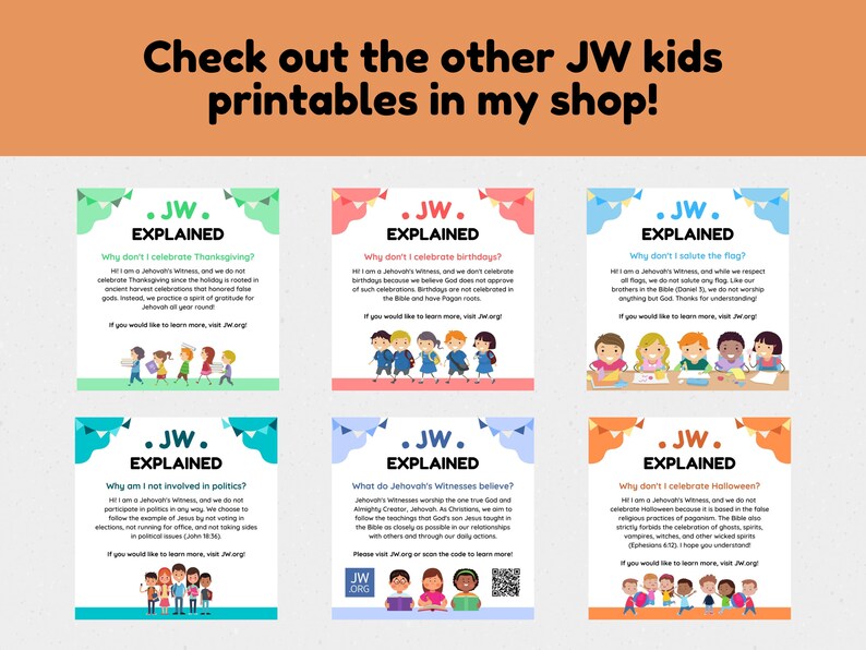 JW Kids Ages 6-13 Exercise Patience 77 Page Activity Workbook 2023 Convention Printable Worksheets Education for Jehovah's Witness image 9