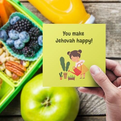 Bacteriën Leidingen januari Lunchbox Notes for JW Kids Printable Jehovah Witness Lunch - Etsy
