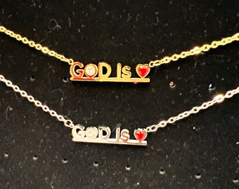 2 Pcs Gold Link Heart Choker Necklaces- Order Wholesale