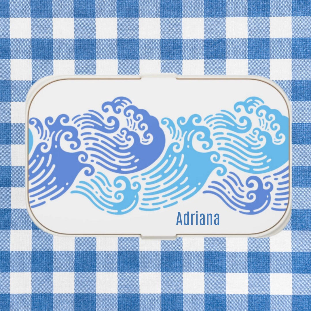 Personalized Bento Lunch Box, Custom Japanese Snack Box With Wooden Lid ...