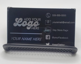 Personalized Laser Engraved Metal Business Cards