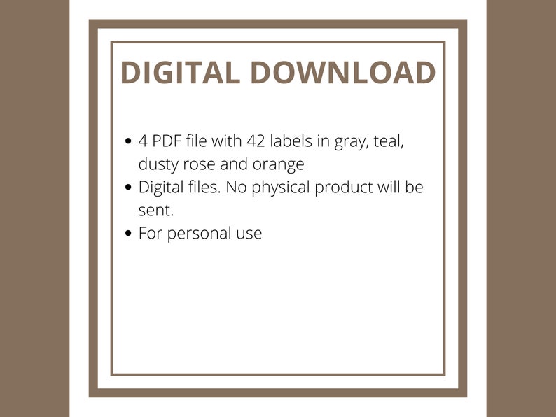 42 Hexagon Toy Storage Labels. Playroom Organization Labels. 4 Colors