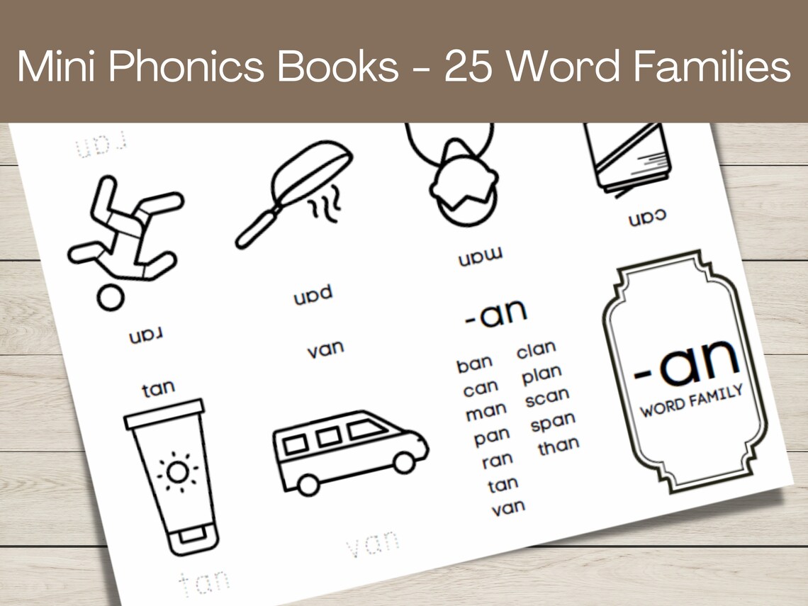 Phonics Coloring Pages Phonics Word Book Printable Phonics - Etsy Canada