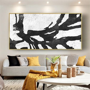 Modern Abstract Large Oil Painting-High Quality Handmade wall Painting - Office Wall Canvas picture in home room Decor QW1024