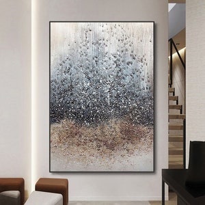 Abstract Portrait Wall Art Hand painted-Nordic Stone  Oil Paintings On Canvas-Hand Made -For Home Decoration- Unframed -Q1037