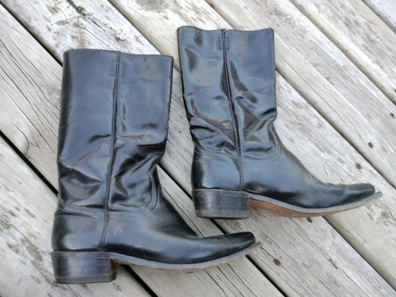 1950s Goding Cowboy Boots Western Leather Vintage… - image 1