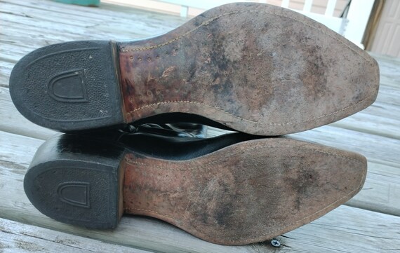 1950s Goding Cowboy Boots Western Leather Vintage… - image 10