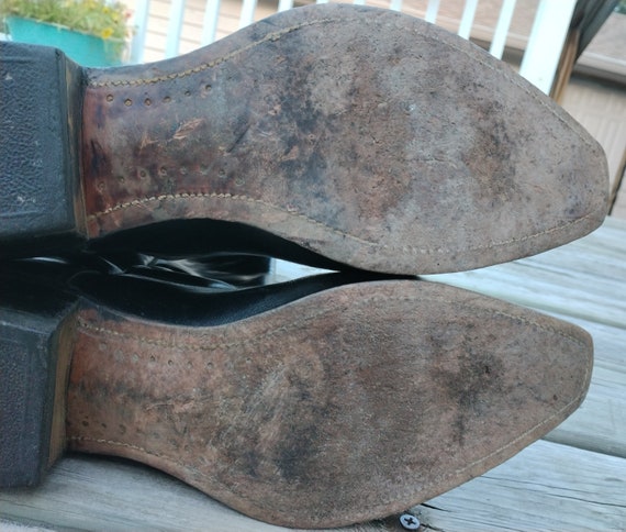 1950s Goding Cowboy Boots Western Leather Vintage… - image 8