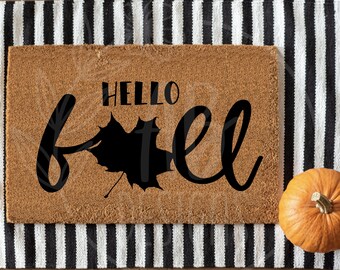 Hello Fall Doormat