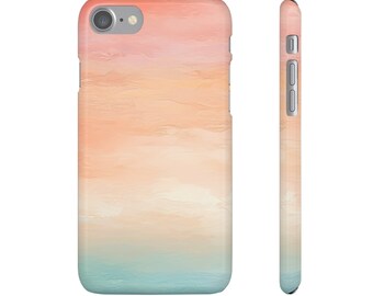 Romantic Sunrise Snap Case iPhone 14/14 Pro Case, iPhone 13/13 Pro Case, iPhone 12/12 Pro Case, iPhone 11 Pro Max Case