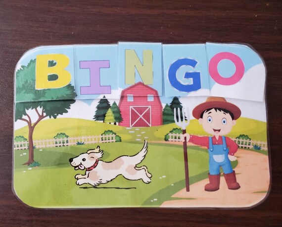 BINGO Interactive Song Visual - Etsy BINGO Interactive Song Visual - Etsy