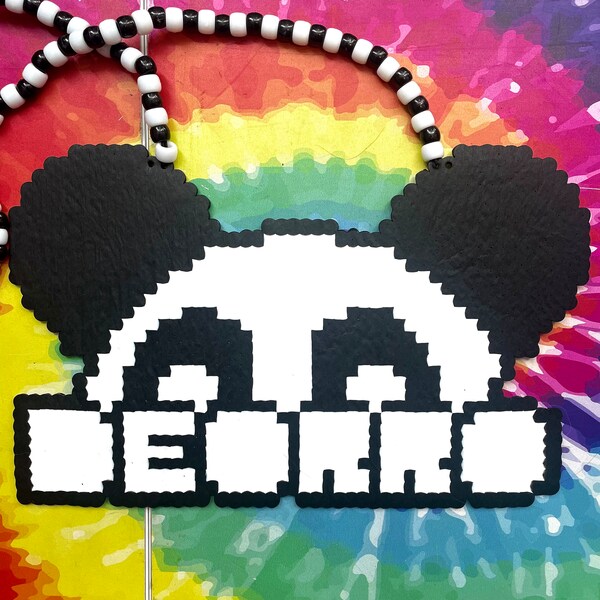 Perler Bead Necklace Etsy