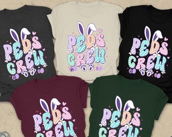 Peds Crew Shirt, PEDS Nurse Gift, Pediatric Doctor Tee, Pediatric Nurse T Shirt, Pediatrician Shirt, Pediatrics Shirt, Peds Squad T-Shirt