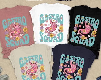 Gastro Squad Shirt, Gastroenterology Crew Shirt, Gastroenterologist Gift, Gastro Crew Gift, GI Nurse, Endoscopy Shirt,Funny Gastro Team Gift