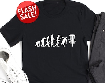 Disc Golf Evolution Shirt, Disc Golf Lover Shirt, Disc Golfer Humor Shirt, Sports Lover Shirt, Father's Day Shirt, Throwing Golf Shirt, Gift