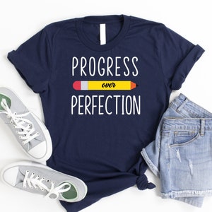 Progress Over Perfection Shirt, Teacher Squad Shirt, Funny Educational Shirt, Sped Teacher Shirt, Teacher Appreciation Shirt, Educator Shirt