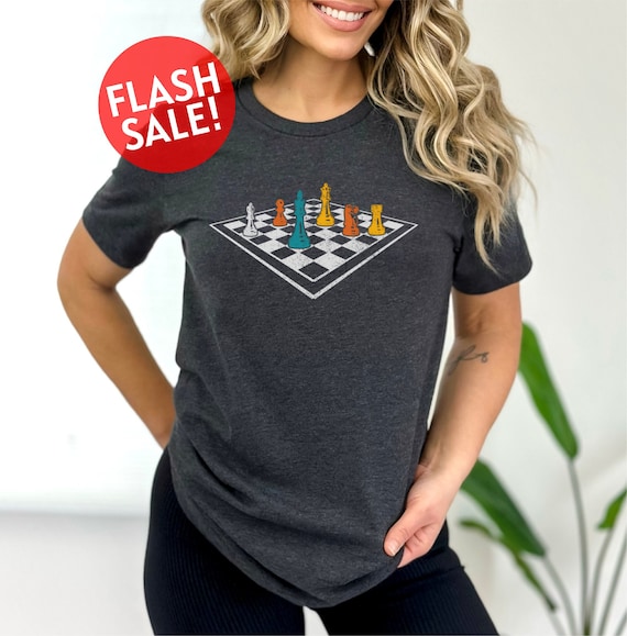 Chess Shirt, Chess Tournament Shirt, Gift For Chess Player, Chess Lover Shirt, Chess Board Shirt, Chess Art Shirt, Funny Chess Game Tee, Mom