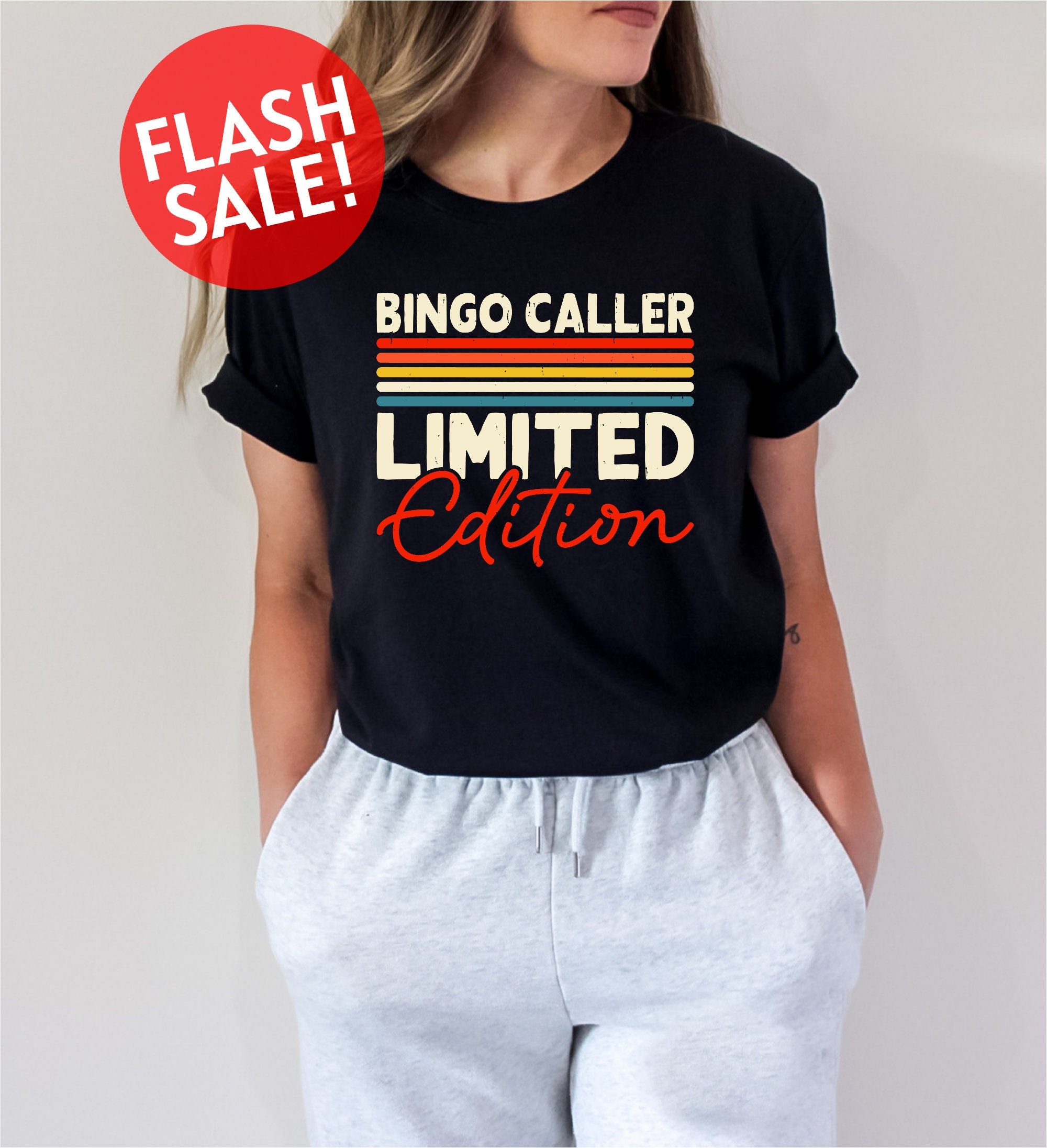Bingo Caller Limited Edition Shirt, Bingo Queen Shirt, Lucky Bingo Shirt, Gift For Bingo Player, Bingo Game Tshirt, Bingo Lover Tshirt, Girl
