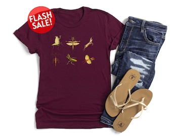 Praying Mantis Shirt, Insect Shirt, Gift For Entomologist, Bug Lover Shirt, Praying Mantis Species Shirt, Insect Lover Tshirt, Nature Tshirt