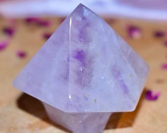 Brazilian Amethyst Mushroom Carving, Crown Chakra Crystal, Altar Decor