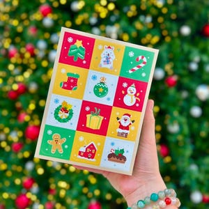 Crystal Advent Calendar Box *Handmade, Unique, High Quality Crystals, Towers, Carvings, Mystery Holiday Christmas December Countdown Gifts*