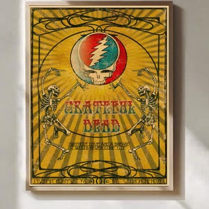 60s and 70s Psychedelic Rock Posters - Etsy