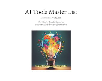 AI Tools List Directory for Side Hustle Pros – Ultimate Curated Directory (Digital Download)