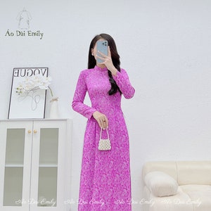 [No 107] ベトナムアオザイ(Áo dài Việt Nam) No 273] ベトナムアオザイ(Áo dài Việt Nam) ワンピース
