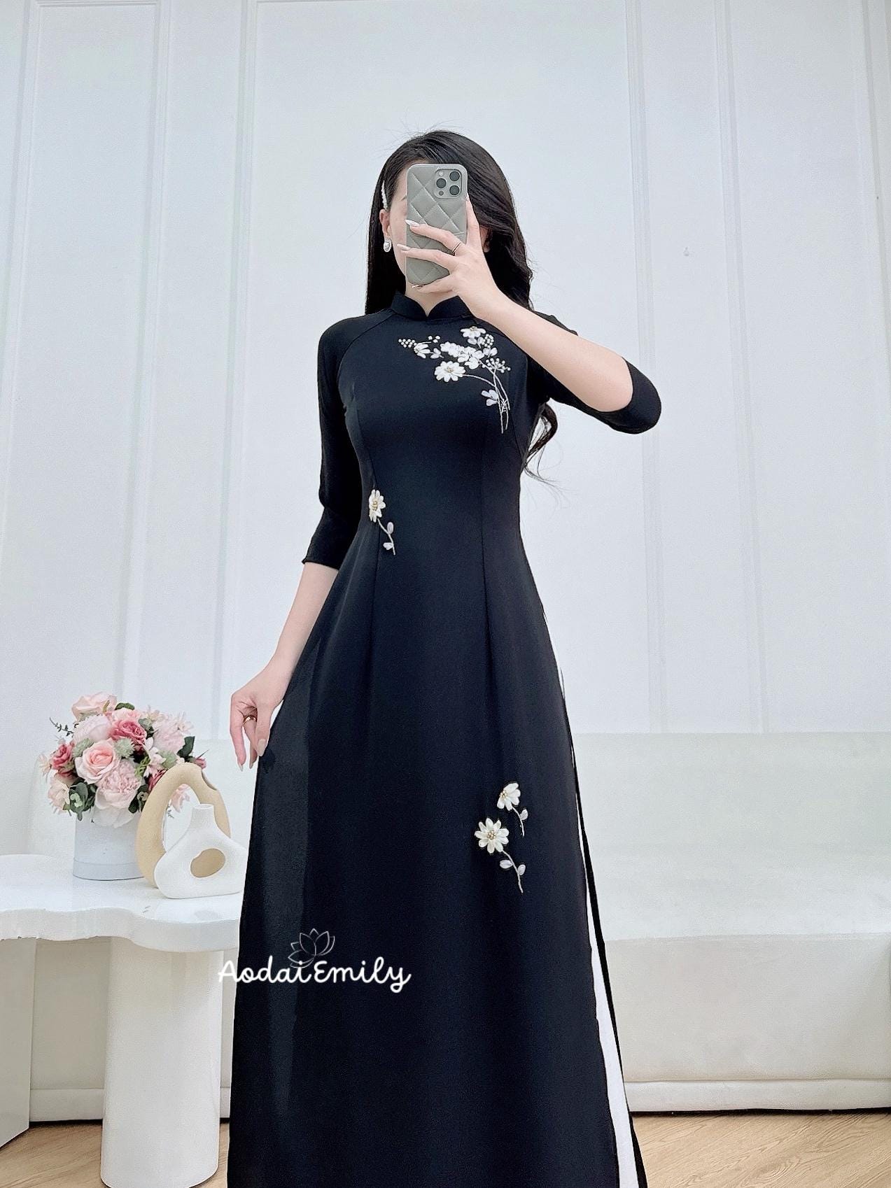 Vietnamese Ao Dai Traditional - Etsy