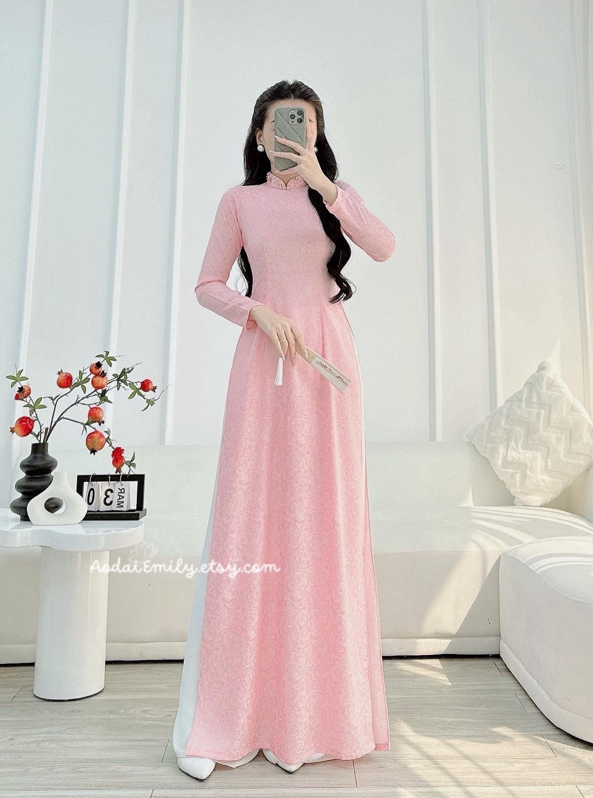 white christmas dresses Emily Maxi Dress Pink main image 0