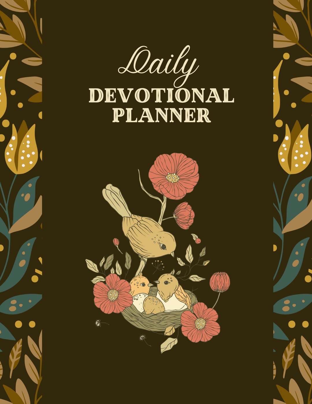 Daily Devotional Planner Printable Christian Planner Prayer Etsy