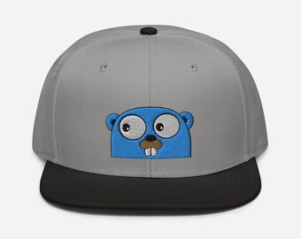 Go Gopher Embroidered Snapback Hat