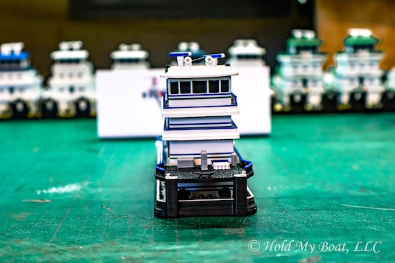 M/V Lester Parker 1:245 Towboat Replica - Etsy
