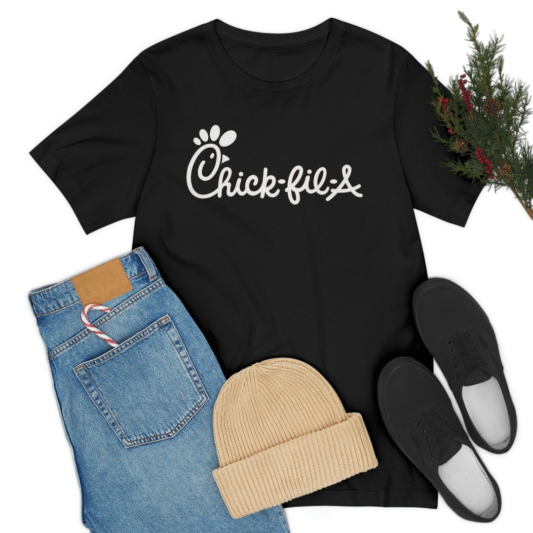 Chick-fil-a Shirt Fast Food Restaurant Chain T-shirt - Etsy