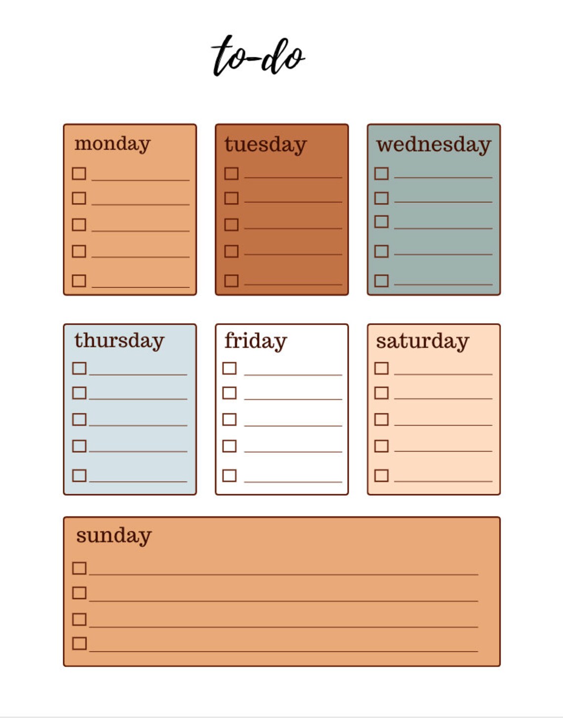 Teacher Planner 2223 Planner Printable Planner Boho Etsy