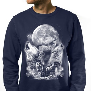 Howling sales wolf sweater