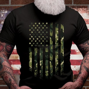Treten Sie nicht auf mich Shirt | 2. Änderung T-Shirt | Vintage Dad Tee Geschenkidee | US Militär Baumwolljersey | USA Flagge mit Schlange Kurzarm