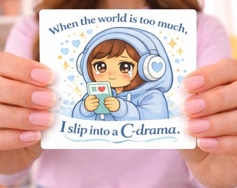 Slip into a Cdrama Sticker! Gift Idea for Chinese Drama Lovers