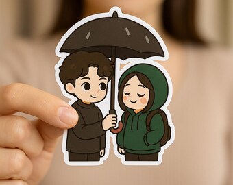 3" K-Drama Goblin Fan Sticker for Korean Drama Fans Merch Gift