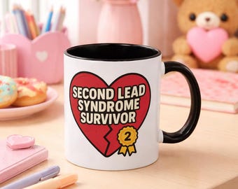 2nd lead survivor 11 or 15 oz Mug | Color Accent Coffee Cup | Perfect for Kdrama or Cdrama Fans!