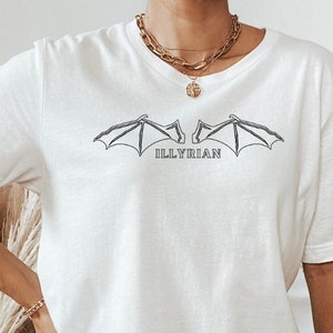 ILLYRIAN ACOTAR printed Unisex Tee | A court of thorns and roses | Sarah j maas | Rhysand T-shirt | SJM Tee *officially licensed*