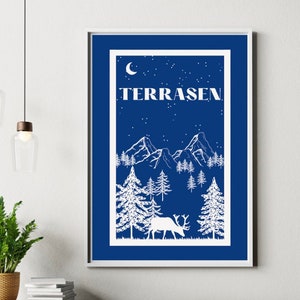 TERRASEN - Aelin Galathynius Throne of Glass Art Print - Digital Art Print - TOG - Sarah j Maas - Instant download - TOG art